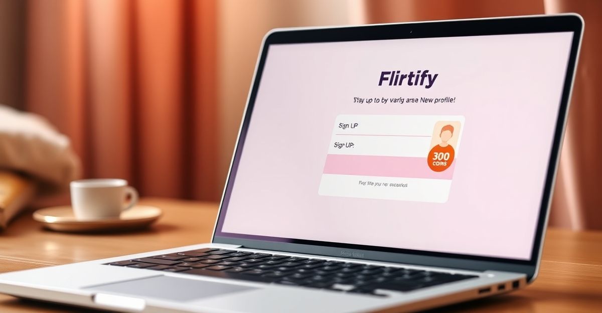 Pasos para crear tu cuenta en Flirtify paso a paso